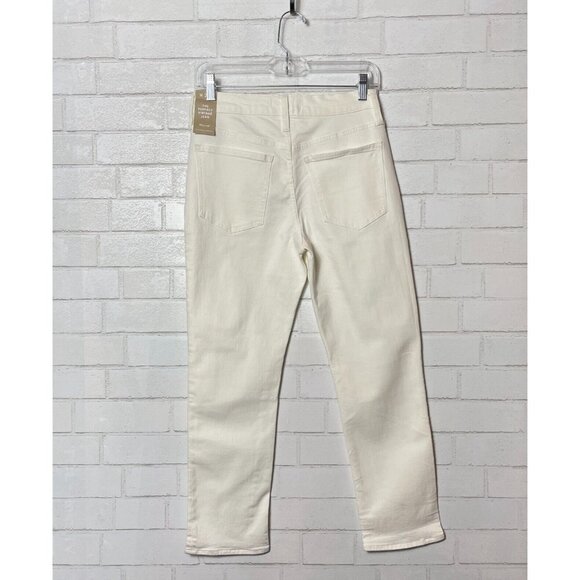 MADEWELL Jeans $128 Petite High-Rise Perfect Vintage Jean Tile White NE027 - Picture 2 of 9